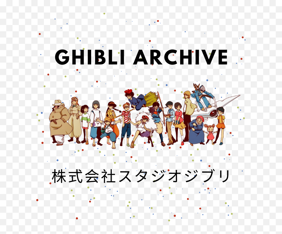 About This Project - Ghibli Museum Emoji,Studio Ghibli Logo