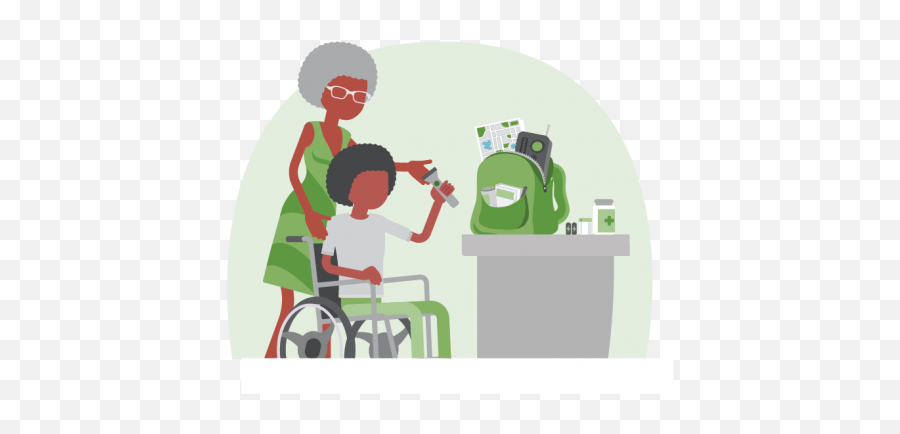 Individuals With Disabilities Readygov Emoji,Person In Wheelchair Png