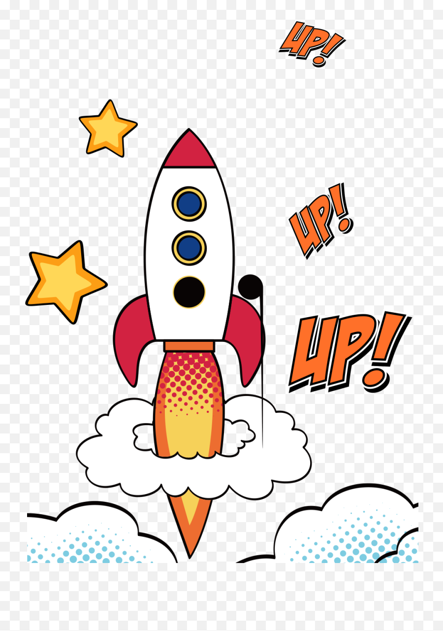 Download Cartoon Rocket Free Download Png Hq Clipart Png Emoji,Free Rocket Clipart