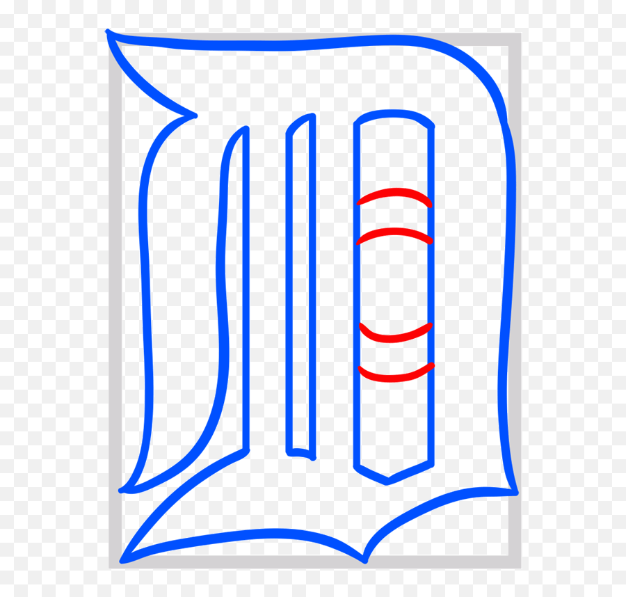 Detroit Tigers Download Free Png Png Play Emoji,Detroit D Logo