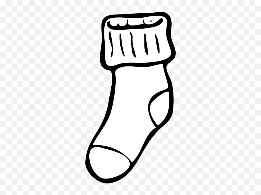 Clipart Socks Svg Clipart Socks Svg Transparent Free For - Socks Line Art Emoji,Sock Clipart