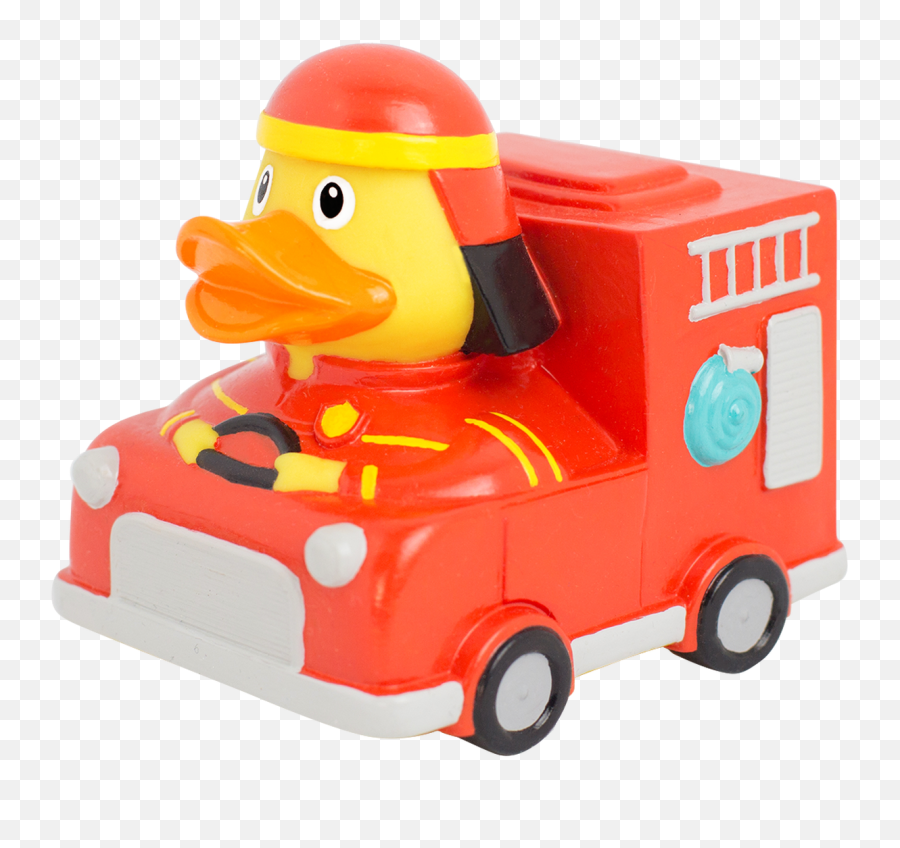 Fire Truck Rubber Duck Emoji,Rubber Duck Clipart