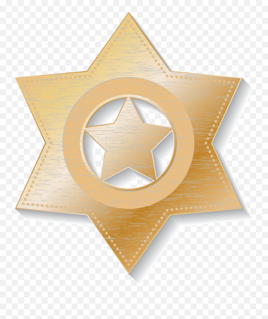 Sheriff Badge Clipart - Decorative Emoji,Badge Clipart