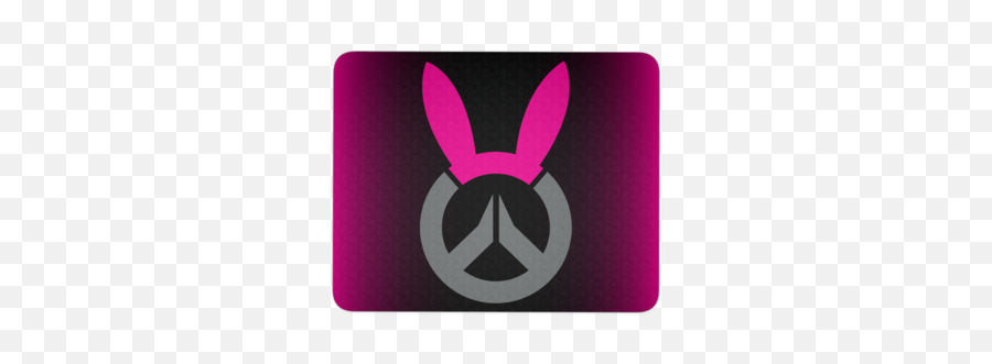 Overwatch D - Razer Overwatch Mouse Pad Emoji,D.va Logo