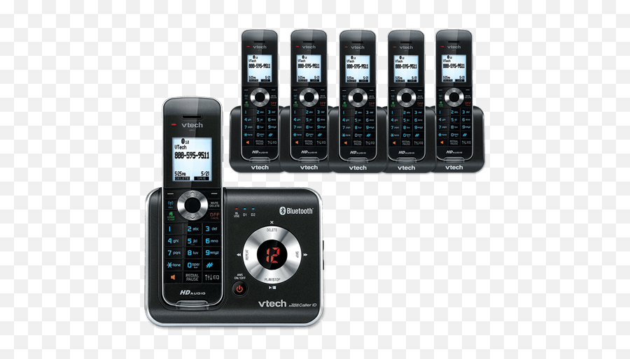 Vtech Connect To Cell Phone Systems Vtech Cordless Phones - Red House Phone Vtech Emoji,Transparent Cellular Phone