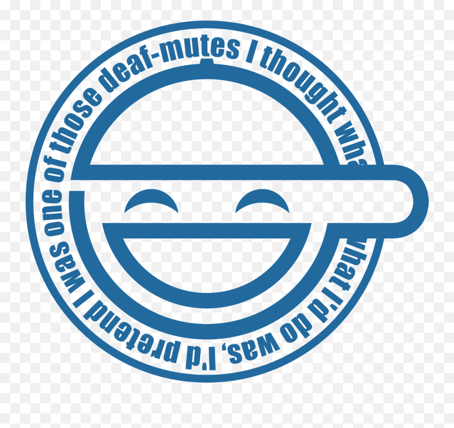 Laughing Man Png - Laughing Man Ghost In The Shell Emoji,Laughing Man Logo