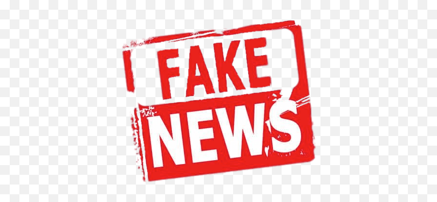 Fake News Red And White Transparent Png Emoji,News Png