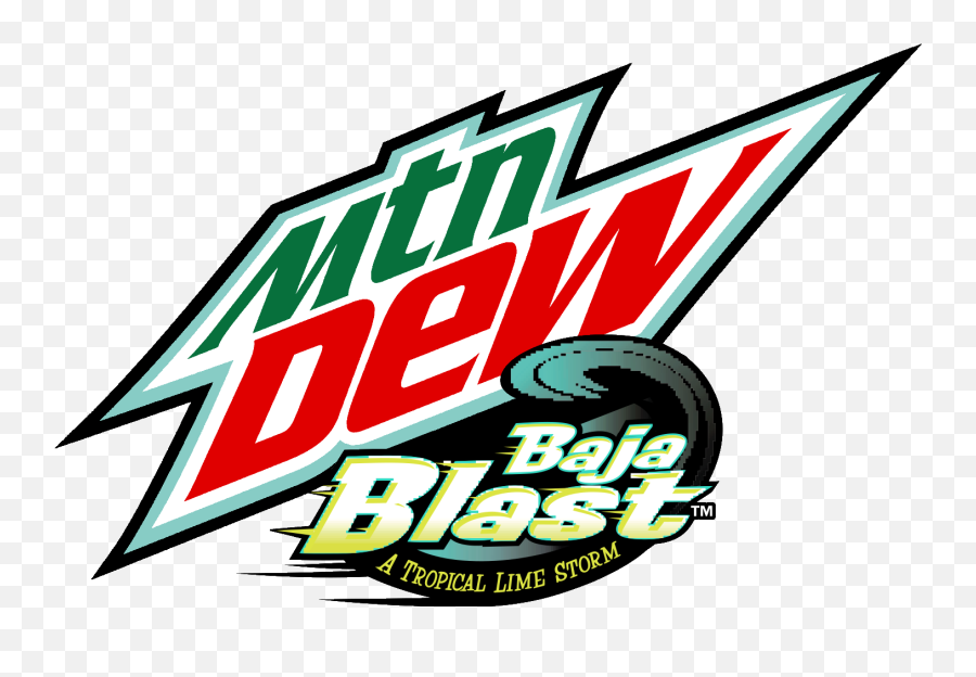Logo 2019 Baja Blast - Mountain Dew Baja Blast Logo Baja Blast Logo Transparent Emoji,Taco Bell Logo