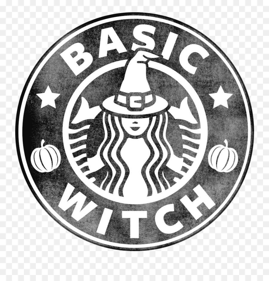 Witch - Basic Witch Starbucks Logo Hd Png Download Png Starbucks Emoji,Starbucks Logo Size