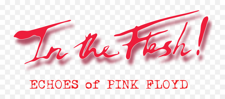 In The Flesh Echoes Of Pink Floyd - Horizontal Emoji,Pink Floyd Logo