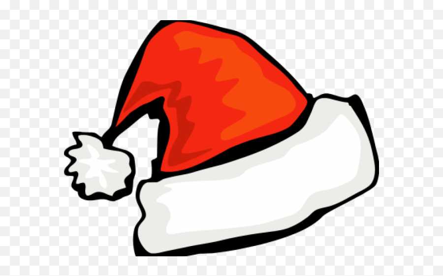 Cartoon Santa Hat Png Clipart - Santa Hat Clip Art Emoji,Santa Hat Png