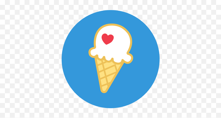 Cocobella Creamery Emoji,Blue Circle Png