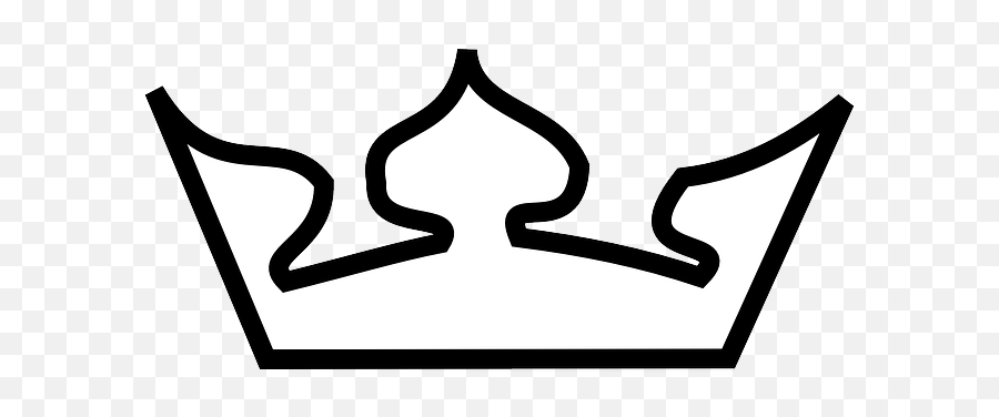 Download Simple Crown Outline Png Image - Language Emoji,Crown Outline Png