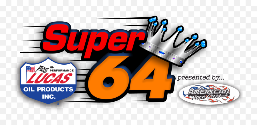 Lucas Oil Super 64 Presented - Lucas Oil Emoji,Race Cars Logo