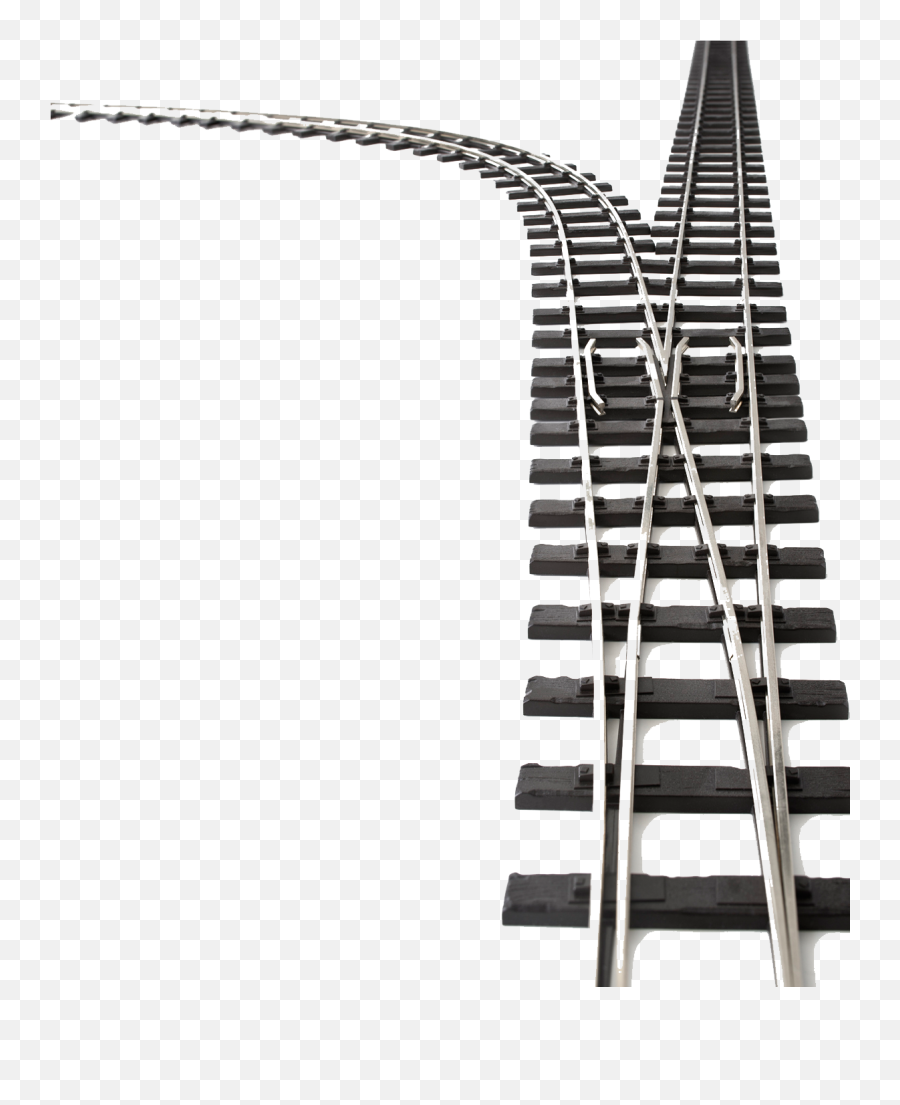 Railroad Track - Railroad Tracks Png Emoji,Railroad Track Clipart