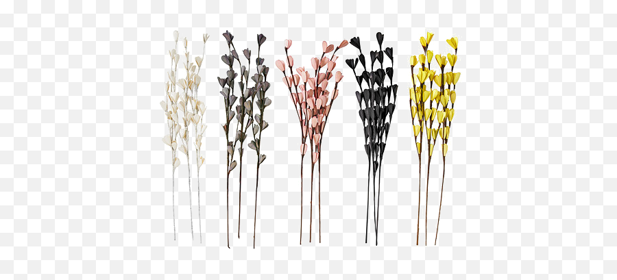 Download Product Flower Bouquet Design Dried Line Hq Png - Ikea Flores Secas Emoji,Flower Stem Png