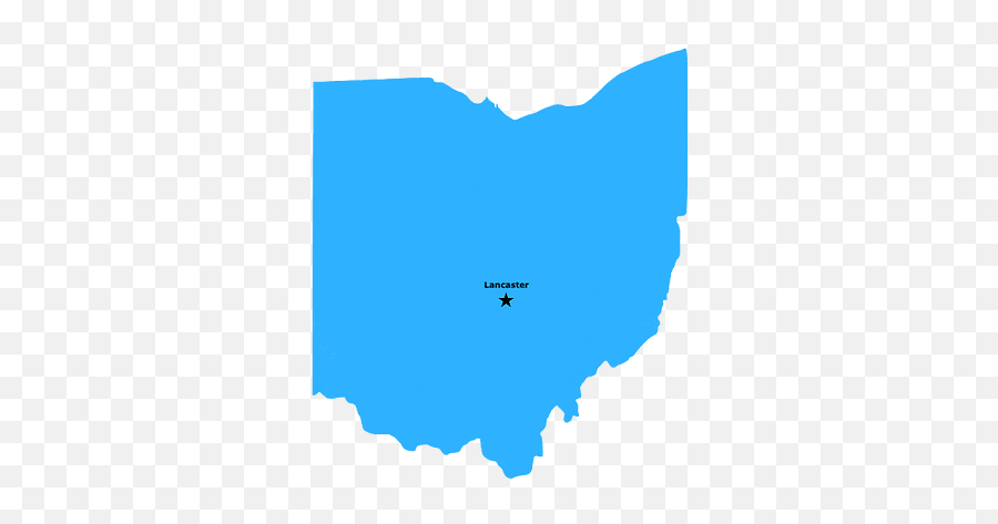 Service Area - Blank Map Of Ohio Emoji,Ohio Clipart
