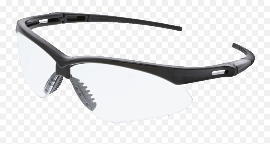 Memphis Mp1 Black Frame Clear Mp110 - 1400 Mcr Safety Emoji,Transparent Glasses Frame