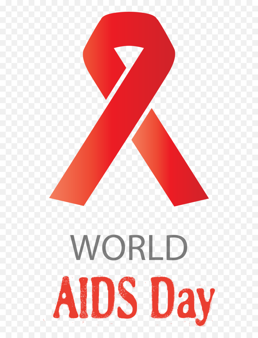 World Aids Day Logo Red Line For Aids Day For World Aids Day Emoji,Red Underline Png