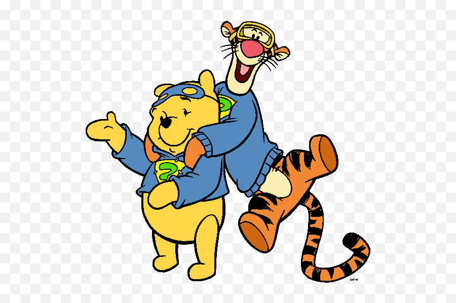 Friendship Clipart Cartoon Friend - Pooh Tigger My Friends Gif Emoji,Friendship Clipart