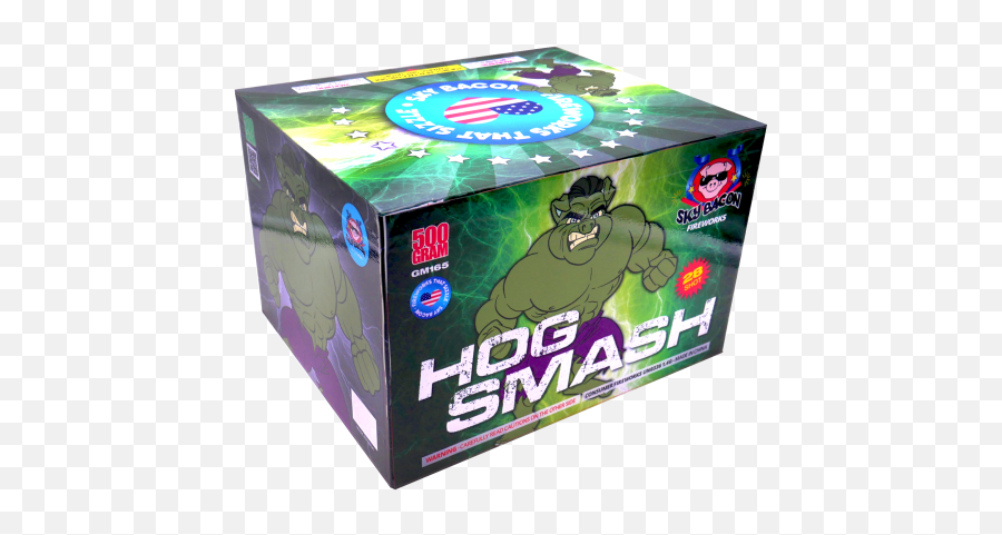 Hog Smash - Sky Bacon Fireworks Spirit Of 76 Emoji,Hulk Smash Png