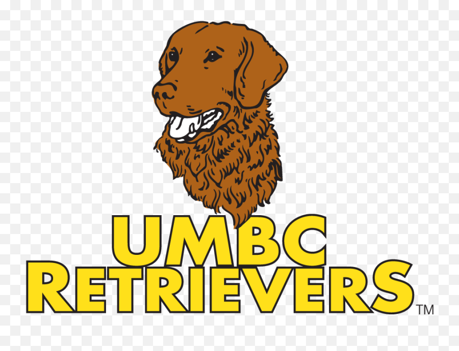 Umbc Retrievers Alternate Logo - Ncaa Division I Uz Ncaa Emoji,Browns Dog Logo