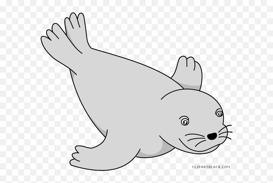 Picture - Transparent Sea Lion Clipart Emoji,Seal Clipart