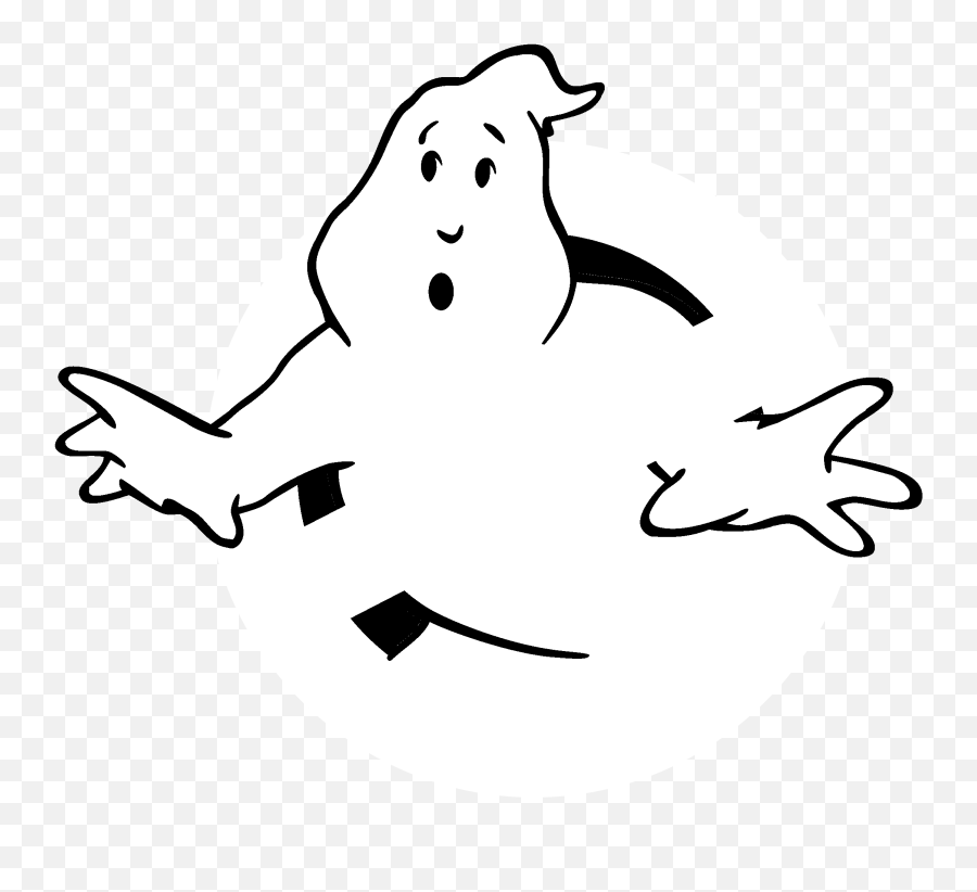 Ghostbusters Svg Vector - Ghostbusters Svg Clipart Full Ghostbusters Logo Black And White Png Emoji,Ghostbuster Logo