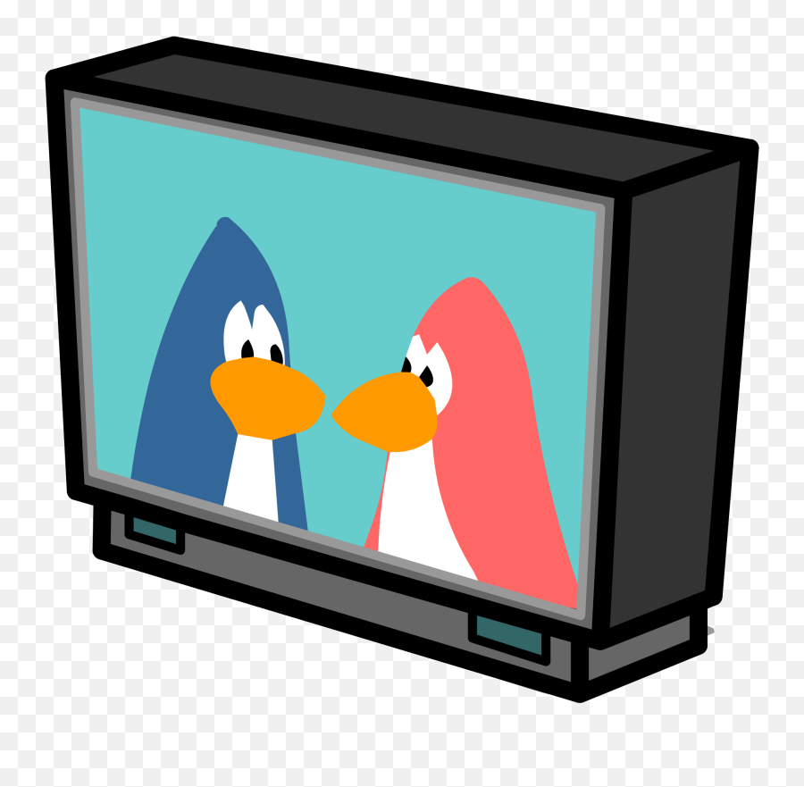 Big Screen Tv Sprite 011 - Television Clipart Full Size Tv Sprite Emoji,Television Clipart