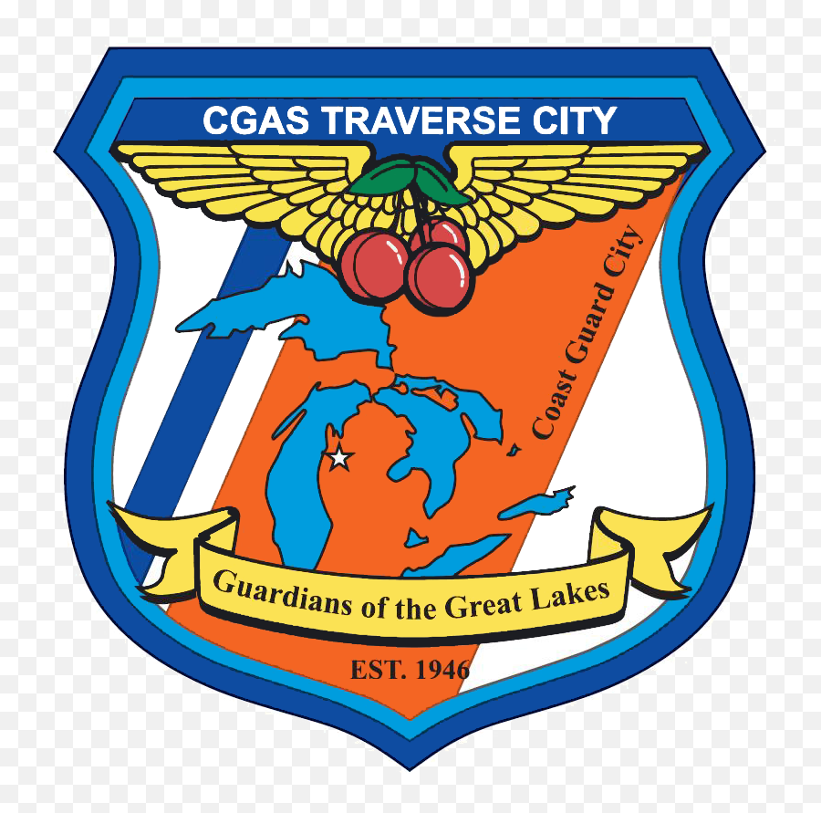 Roost Alt Coast Guard Aviation Association - Coast Guard Traverse City Patch Emoji,Great Wolf Lodge Logo