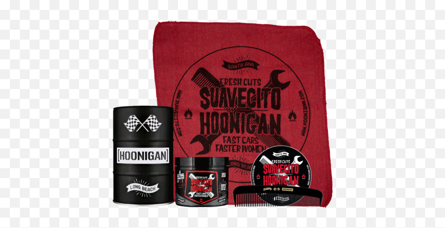 Hoonigan Firme Hold Oil Barrel Set - Suavecito Hoonigan Emoji,Hoonigan Logo