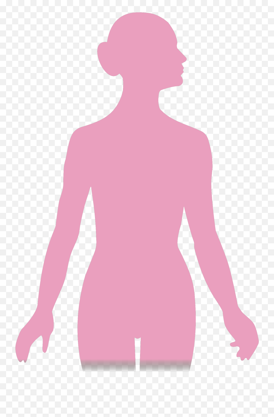 Silhouette Vector Graphics Clip Art - Woman Silhouette Pink Emoji,Body Png