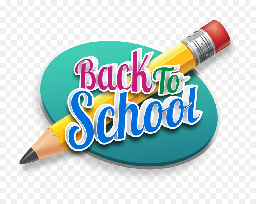 School Supplies Png - Pencil Back To School Clipart Emoji,School Supplies Png