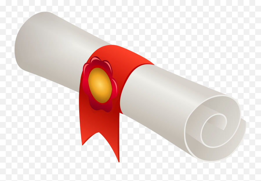 Diploma Rose Clip Art - Diploma Clipart Transparent Background Emoji,Diploma Clipart