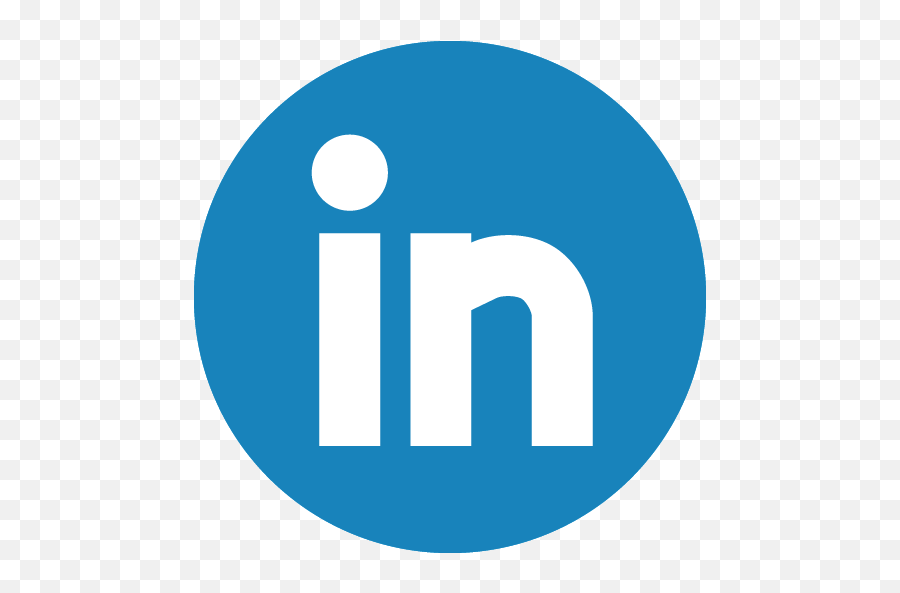 High Resolution Linkedin Logo - Linkedin Icon Png Round Emoji,Linkedin Logo Png