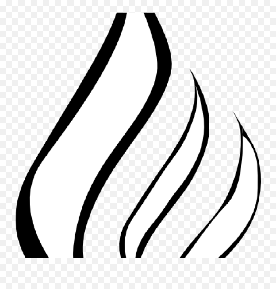 Candle Flame Clip Art Candle Flame - Candle Flame Clipart Emoji,Flames Clipart Black And White