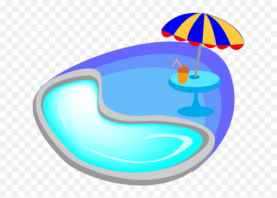 Swimming Cartoon Blue Transprent - Swimming Pool Party Png Emoji,Pool Clipart