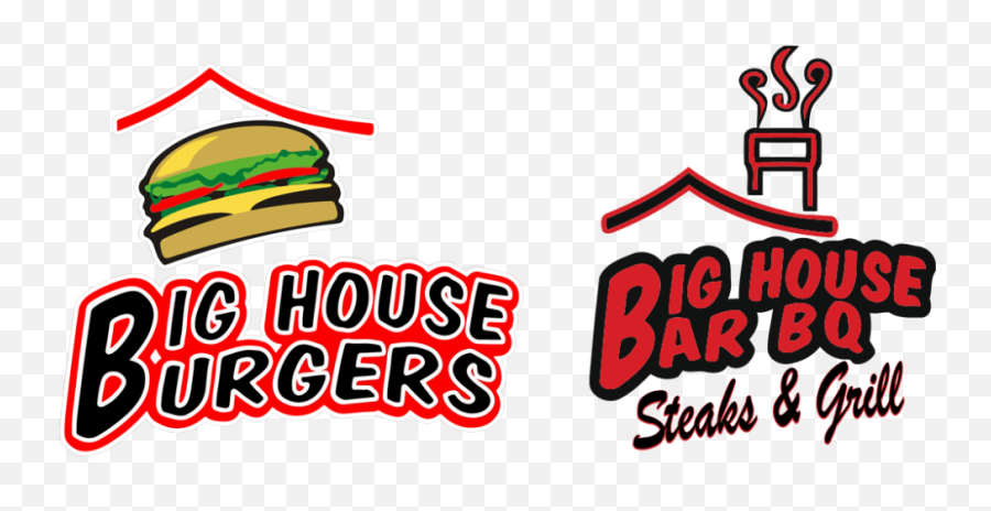 Food On The Go - Big House Burgers Clipart Full Size Emoji,Bbq Food Clipart