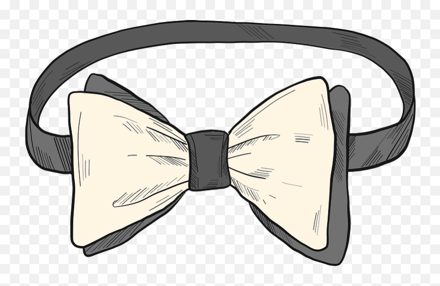 Bow Tie Clipart Emoji,Black Bow Tie Clipart