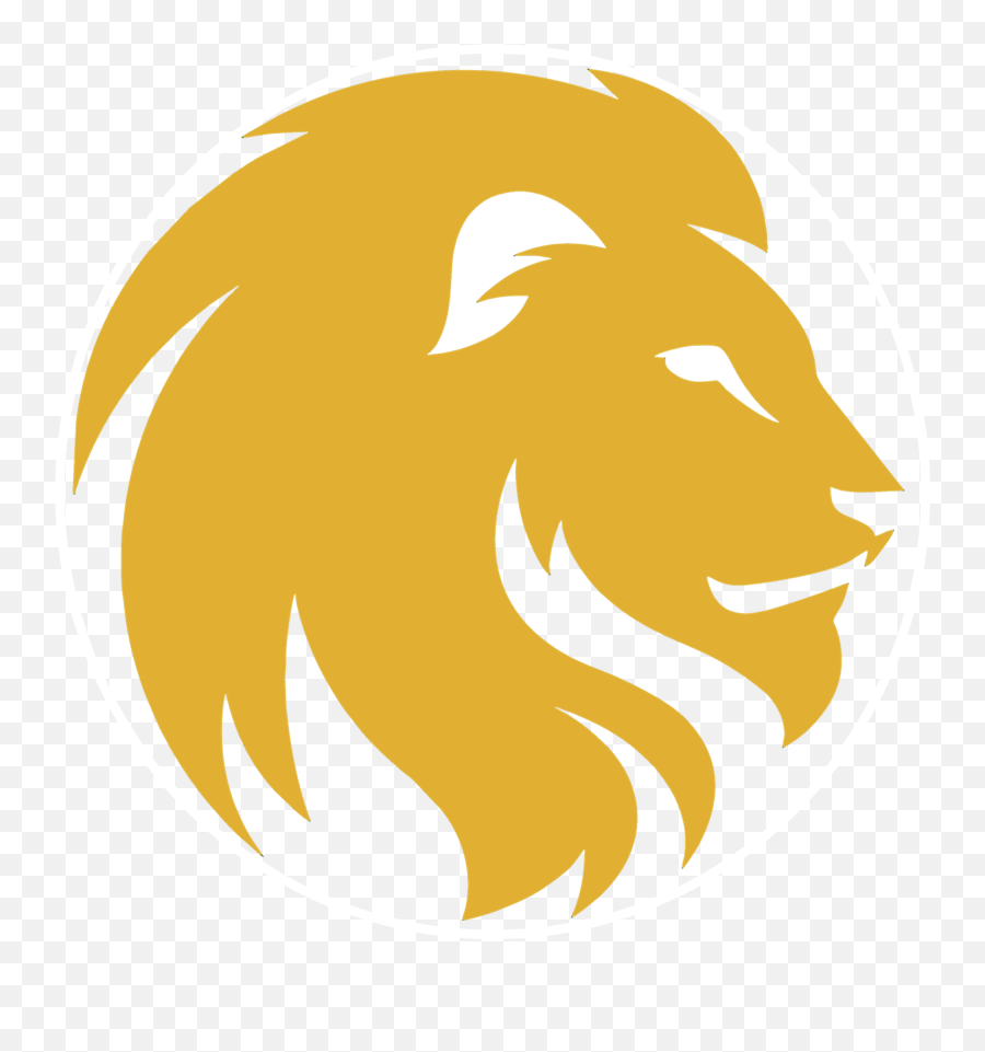 Lion Head Png Logo Clipart - Full Size Clipart 5720450 Emoji,Lion Vector Logo