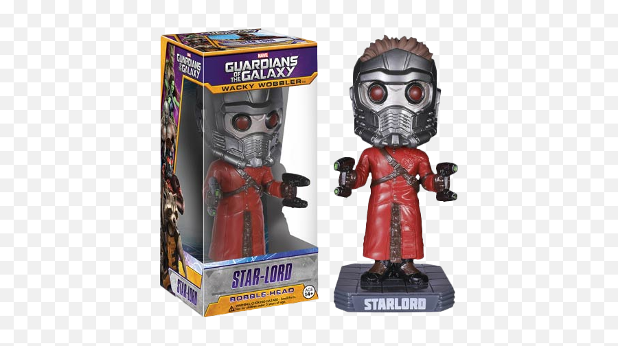 Guardians Of The Galaxy - Starlord Wacky Wobbler Emoji,Starlord Png