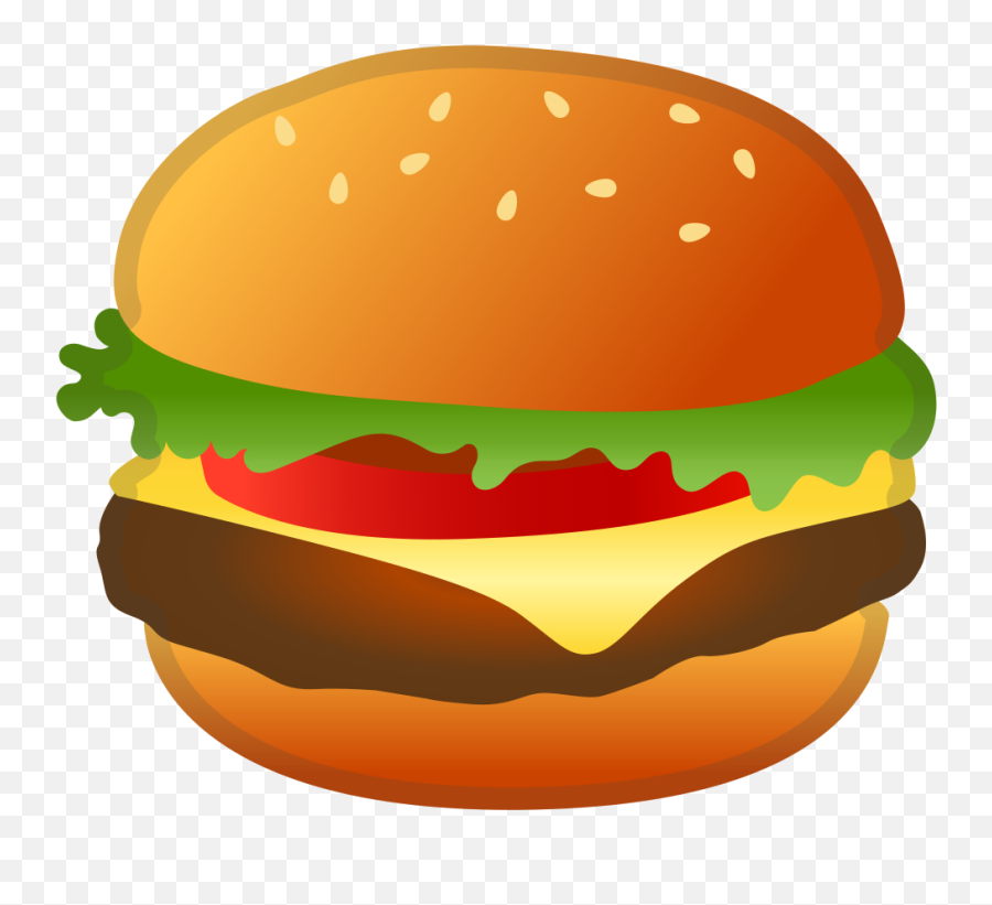 Hamburger Icon Noto Food Drink Iconset Google - Burger Emoji,Food Emoji Transparent