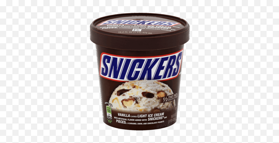 Snickers Ice Cream Pint - Order Online For Delivery Or Emoji,Snickers Transparent