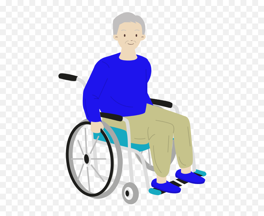 Grapplet - Grandpa Old Man On The Wheelchair Emoji,Person In Wheelchair Png