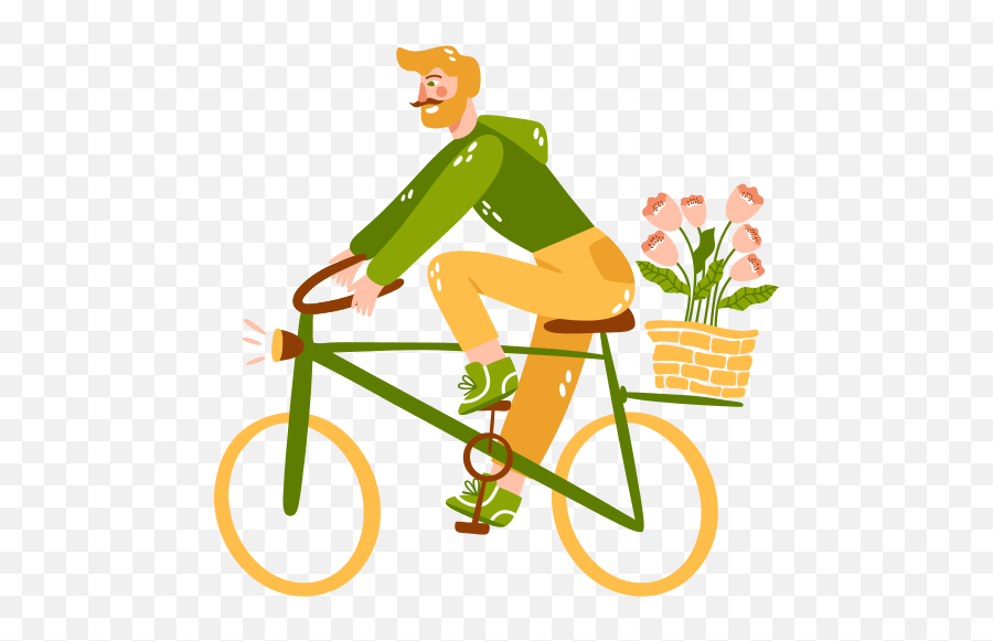 Biking Stickers - Free People Stickers Emoji,People Biking Png