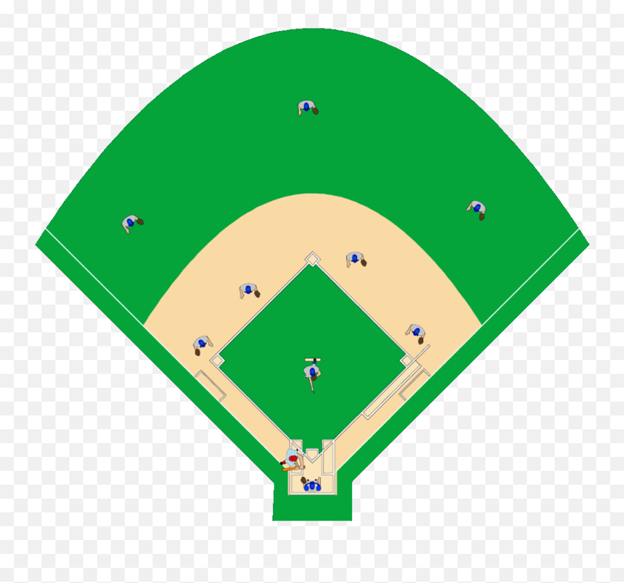 Clipart Softball Field - Clip Art Library Baseball Diamond Clipart Transparent Emoji,Softball Clipart