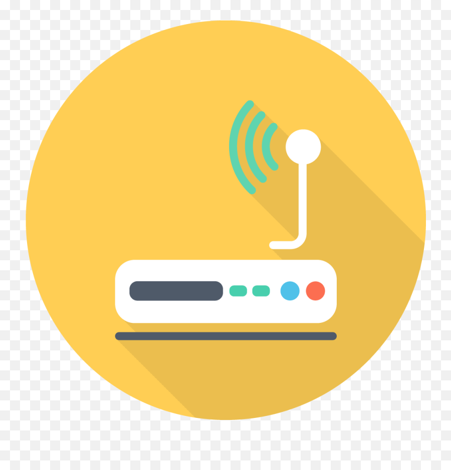 Download Wi - Fi Wireless Dsl Router Modem Icon Hq Png Image Flat Wifi Icon Png Emoji,Wifi Png