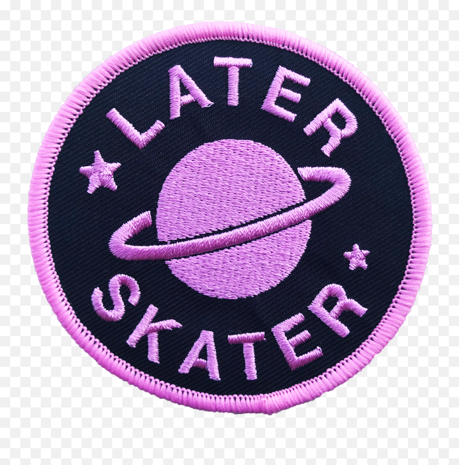 Iron - Dot Emoji,Girls Skate Logo