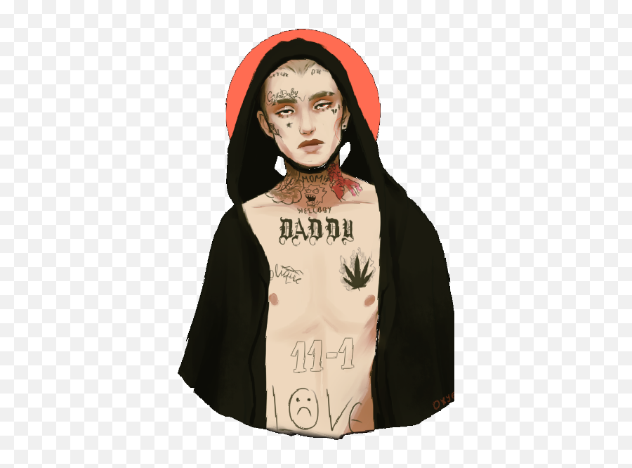 Download Model Image Graphic Image - Fictional Character Emoji,Lil Peep Png