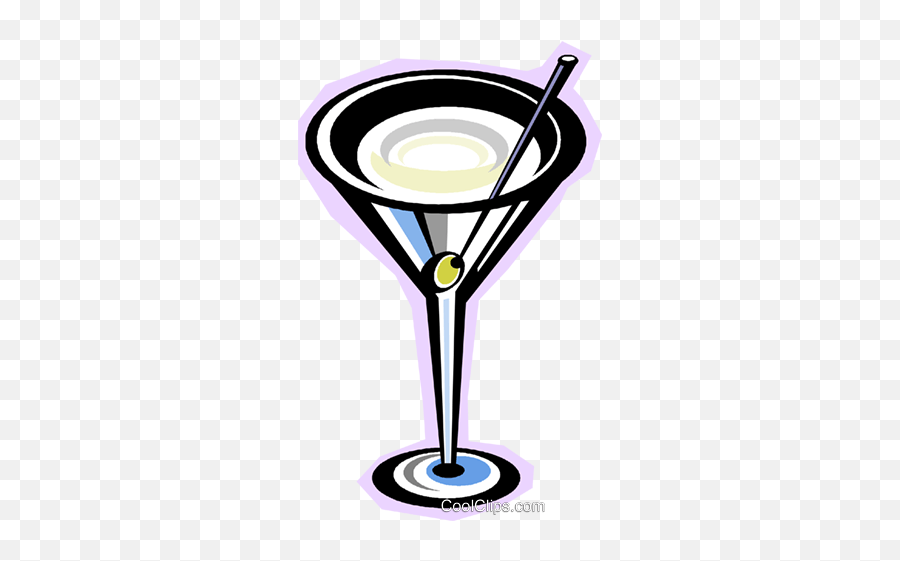 Martini Royalty Free Vector Clip Art Illustration - Vc016187 Martini Glass Emoji,Martinis Clipart